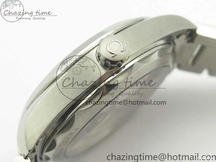 0425 Aqua Terra 150M Master Chronometers VSF 1:1 Best Edition Deep Blue Dial Silver Hand on SS Bracelet A8900 Super Clone HighPerformance 8013